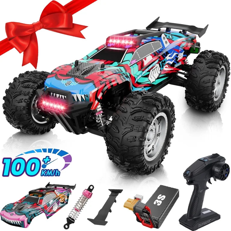 AUOSHI 2024 Fastest Brushless RC Cars for Adults with ESP, 100+KM/H(60MPH) Top Speed 4X4 Hobby Of... | Walmart (US)