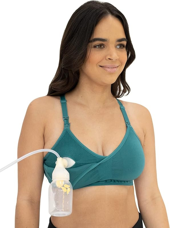 Kindred Bravely Sublime Hands Free Sports Pumping Bra | Patented All-in-One Pumping & Nursing Spo... | Amazon (US)