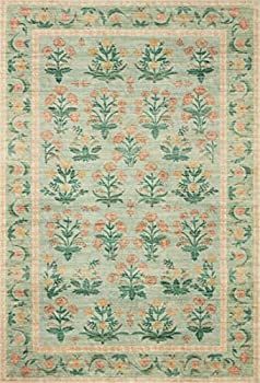 Rifle Paper Co. x Loloi Eden Collection EDE-01 Moss 8'-6" x 11'-6" Area Rug | Amazon (US)