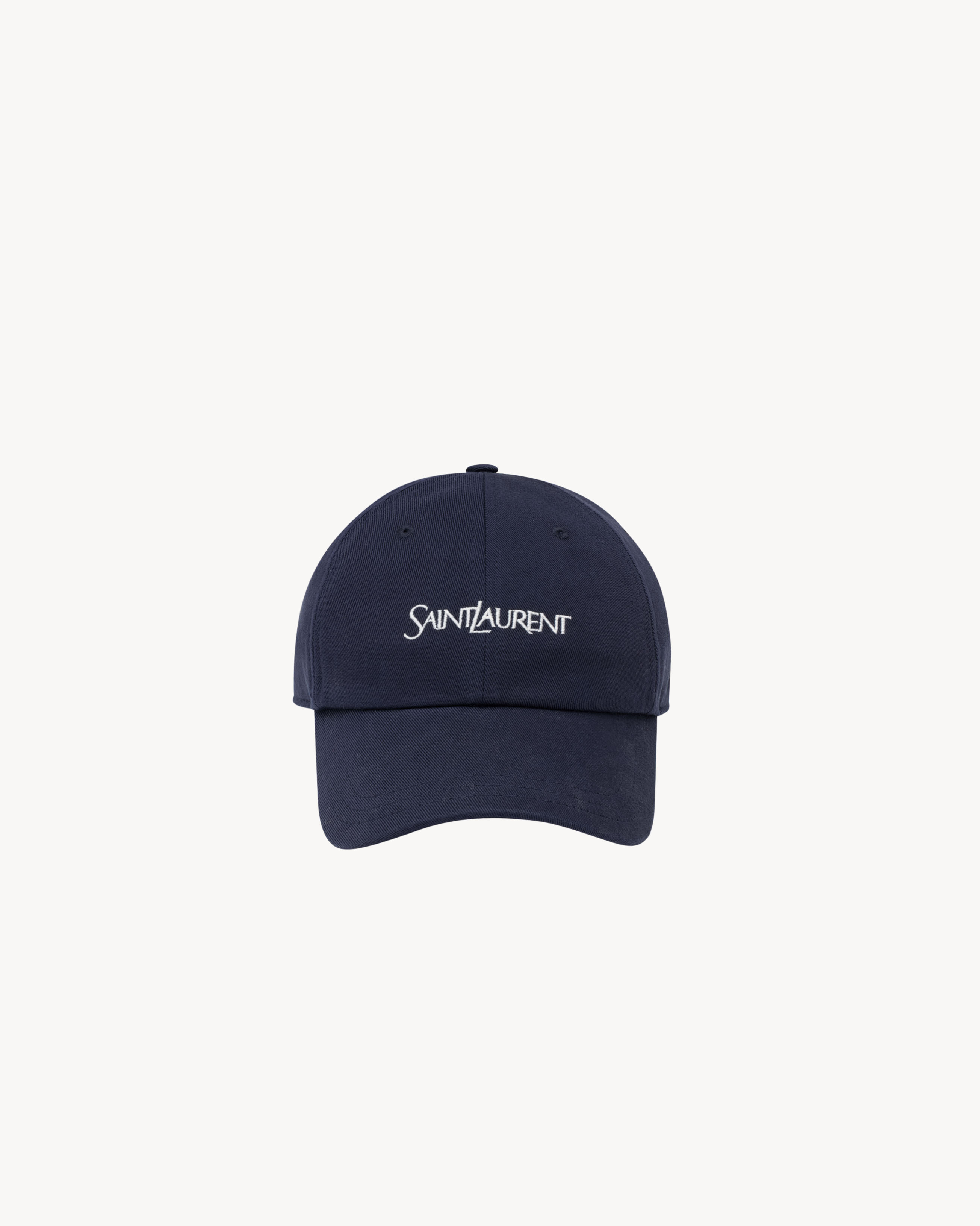 SAINT LAURENT cap in cotton gabardine | Saint Laurent Inc. (Global)