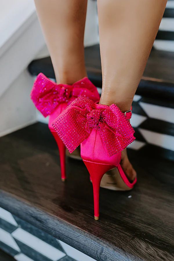 The Candice Heel in Hot Pink | Impressions Online Boutique