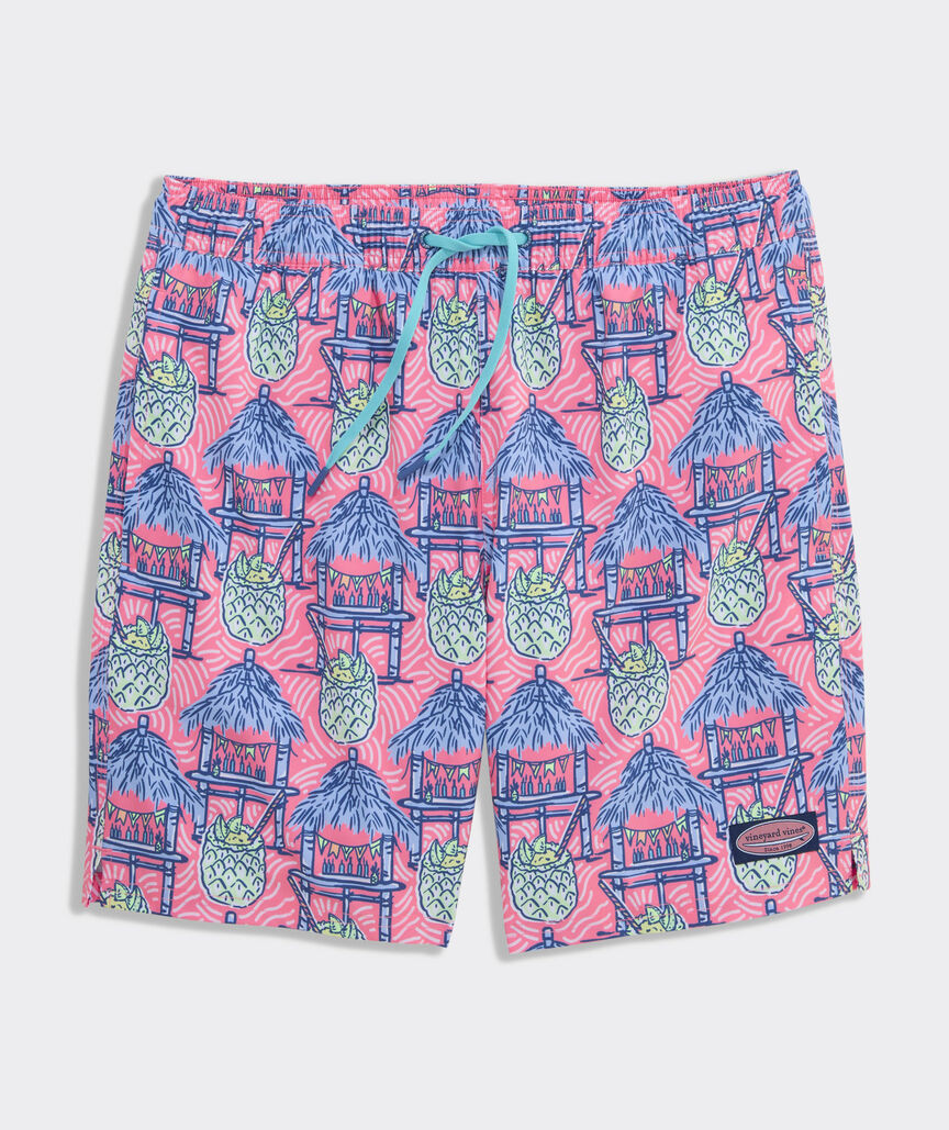 7 Inch Printed Chappy Swim Trunks | vineyard vines