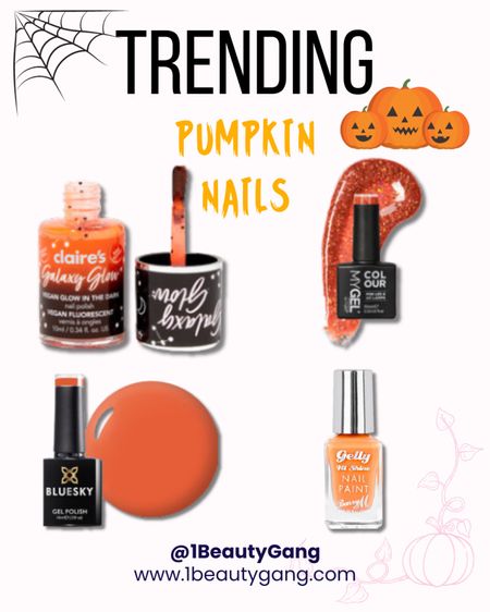 Nailin’ the pumpkin trend this season with these pumpkin-colored nail varnishes!! 🧡 🍂🎃 🍁

#LTKbeauty #LTKstyletip #LTKHalloween