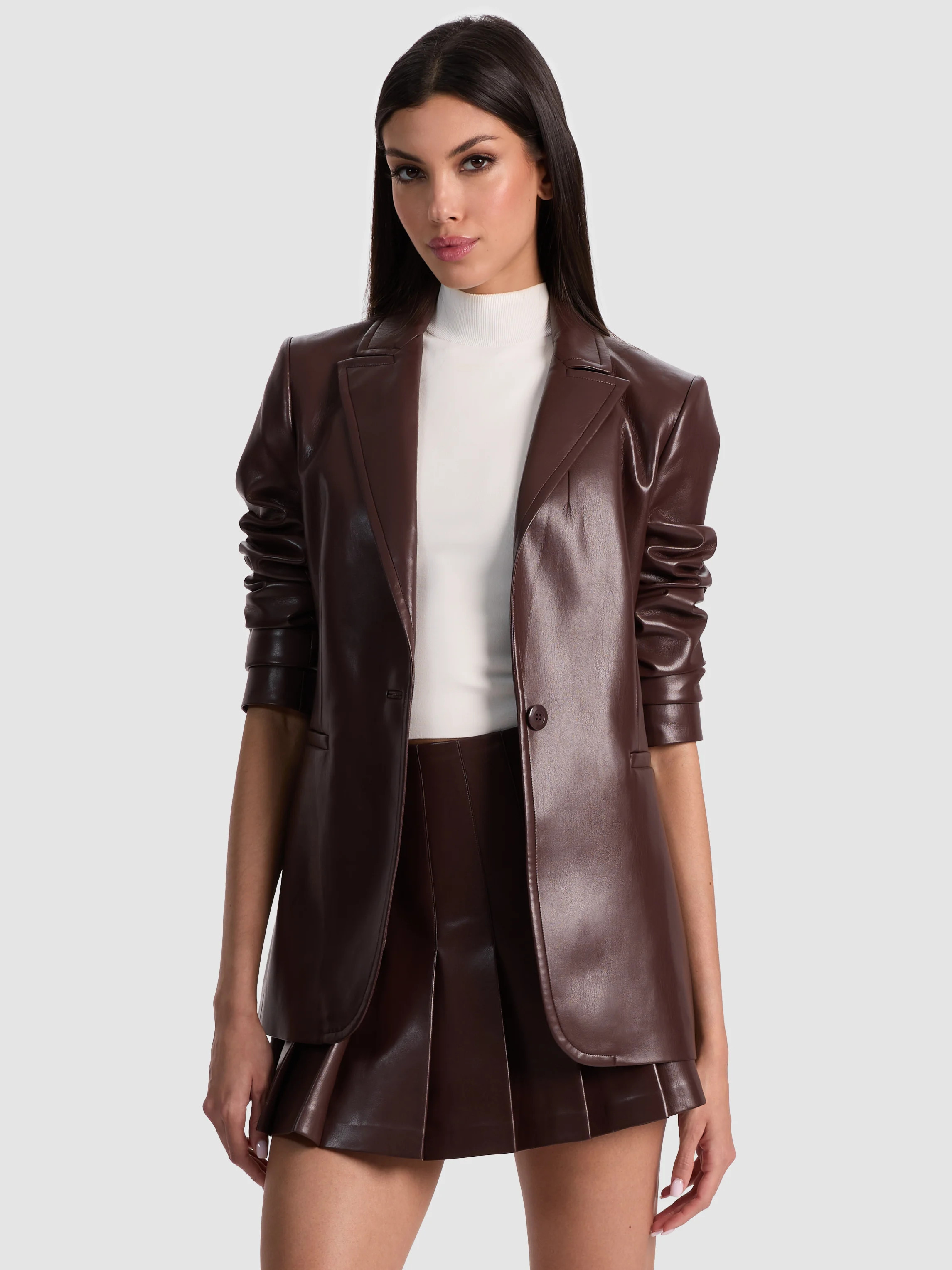 alice + olivia BREANN VEGAN BLAZER | Alice + Olivia