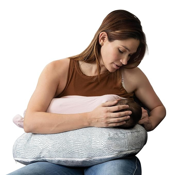 Boppy Nursing Pillow - Ergonomic Bottle & Breastfeeding Pillow with High, Firm, Large Area, Water... | Amazon (US)