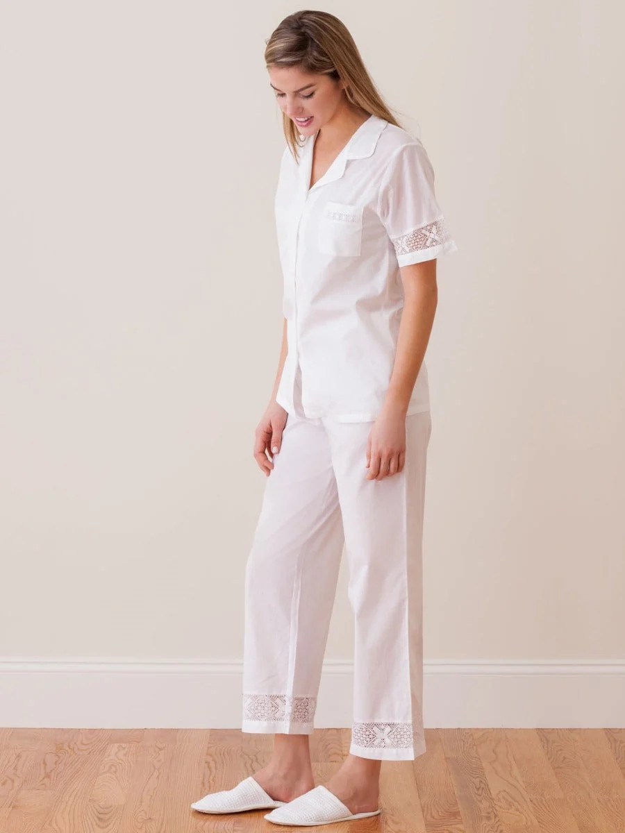 Alison 100% Cotton Ladies Pajamas | Jacaranda Living