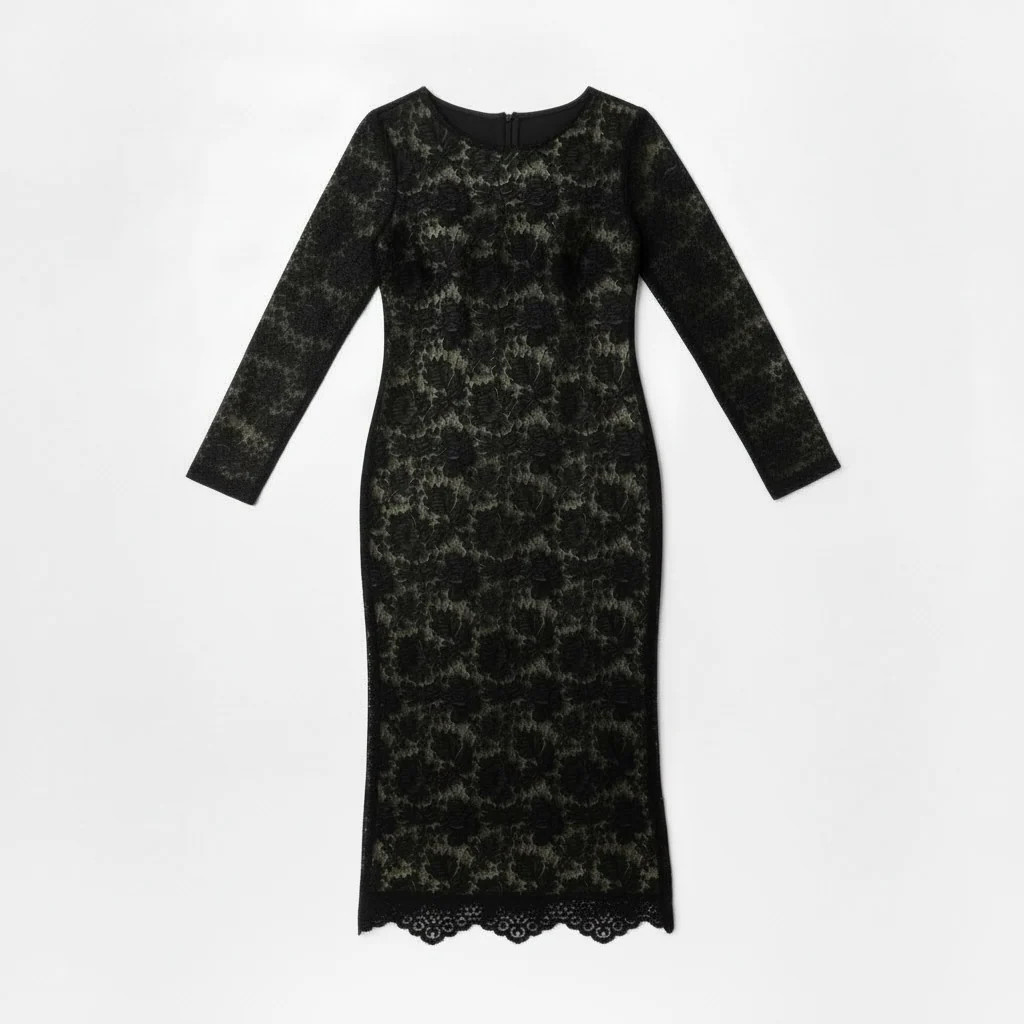 lace mesh dress all-season Cynthia Vincent BAACAL | BAACAL Limited, LLC