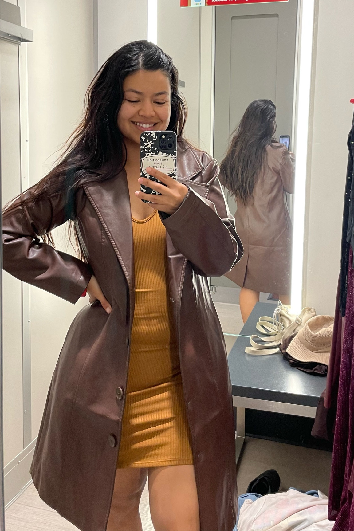 Beautiful brown jacket and dress from target 

#LTKSeasonal #LTKHolidaySale