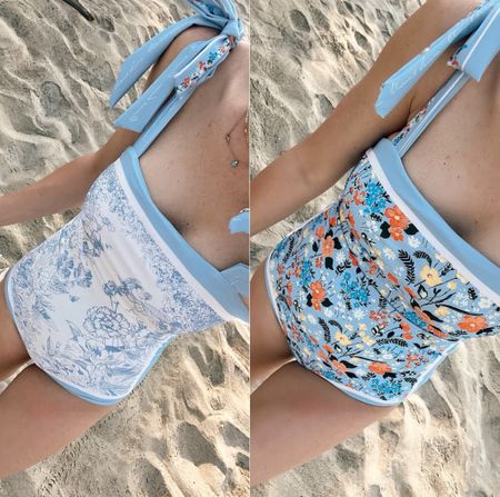 Reversible one piece swimsuit from Amazon under $40- size 2/4

#LTKstyletip #LTKswim #LTKfindsunder50