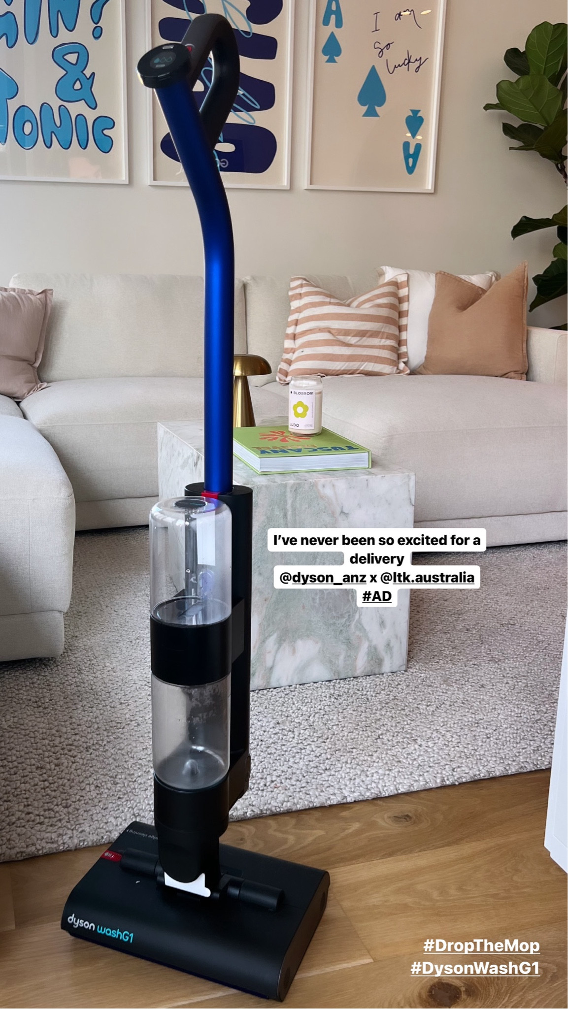 Cleaning has never been so satisfying 🤤🫧 Shop the WashG1 #DropTheMop #DysonWashG1 

#LTKaustralia