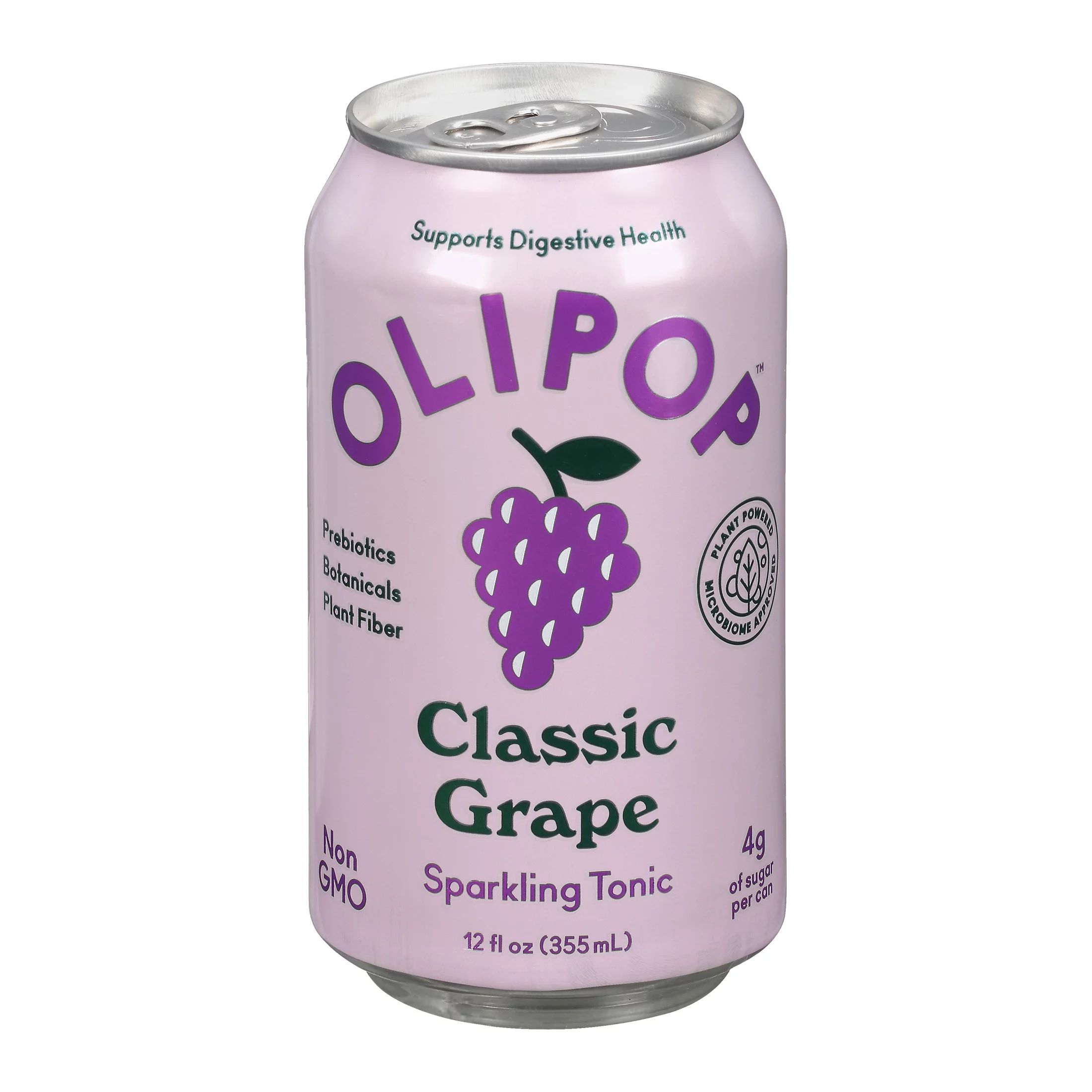 OLIPOP A New Kind of Soda, Classic Grape Sparkling Tonic, 12 fl oz | Walmart (US)