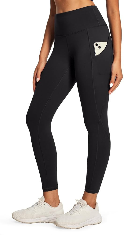 Ewedoos Fleece Lined Leggings Women Thermal Leggings for Women with Pockets High Waisted Winter W... | Amazon (US)