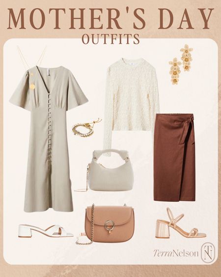 Mother’s Day outfits / spring outfits / spring dresses / spring skirts / neutral sandals / neutral handbags / gold jewelry

#LTKshoecrush #LTKstyletip #LTKSeasonal