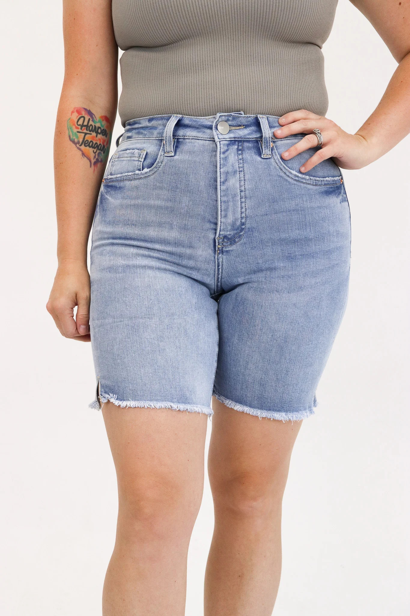 Tummy Control Long Shorts by RFM | Alexander Jane Boutique