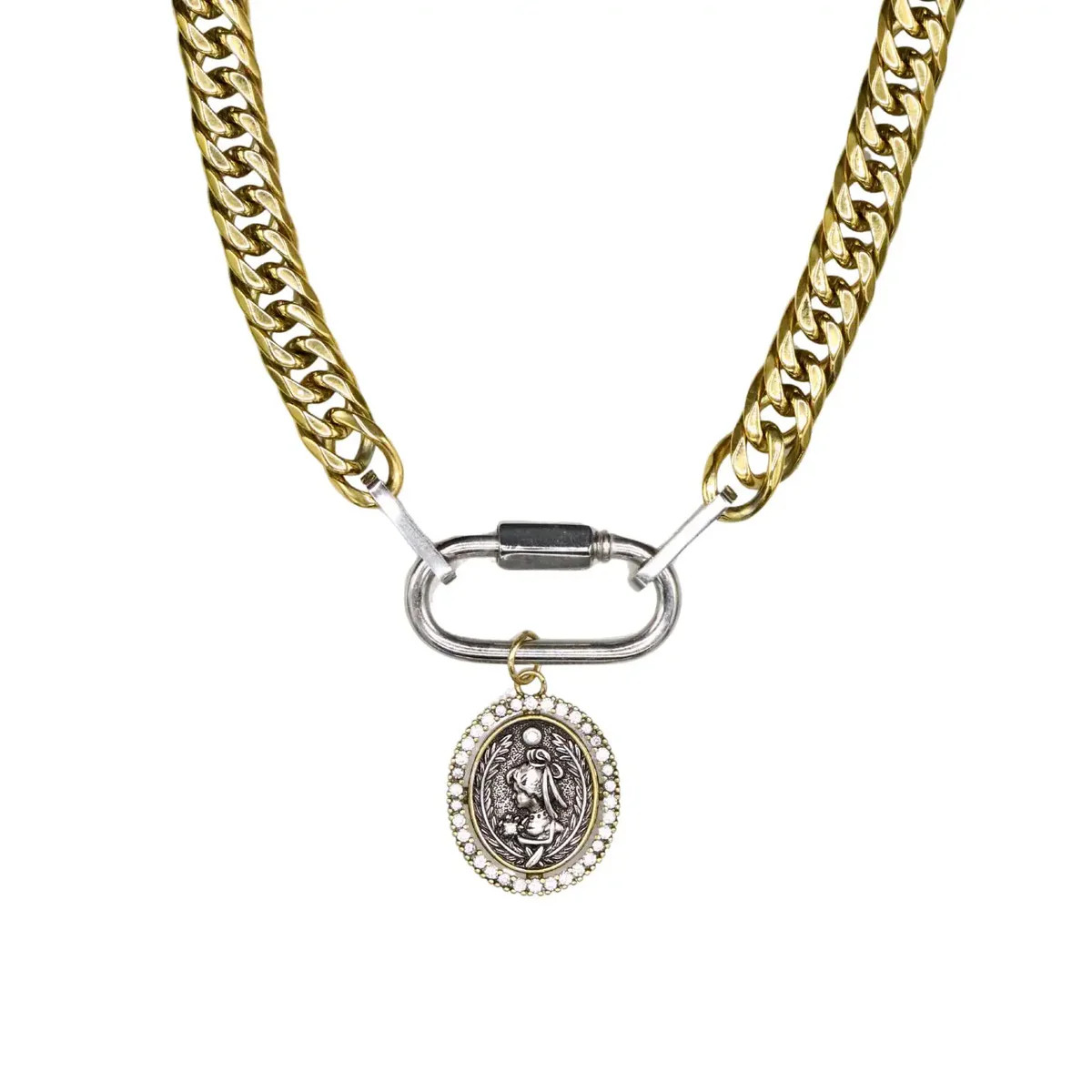 Muse Vintage Coin Necklace - Ahava J | Ahava Jewels