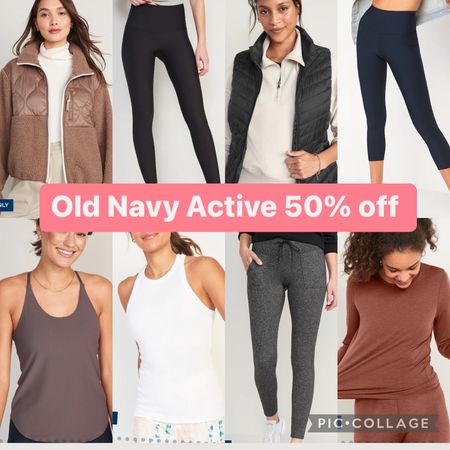 Old navy activewear 50% off today! #fitness #workout #leggings #oldnavy 

#LTKunder50 #LTKfit #LTKsalealert