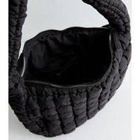 Black Quilted Shoulder Bag New Look | New Look (UK)