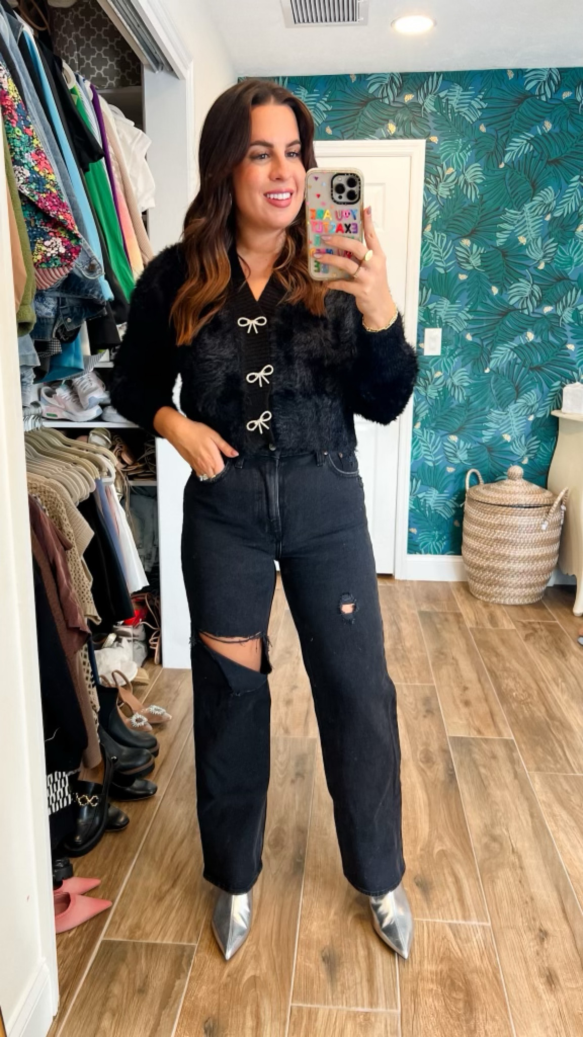 The perfect holiday look from amazon! I love this sweater 
Cardigan | casual | office wear 

#LTKSeasonal #LTKfindsunder100 #LTKHoliday