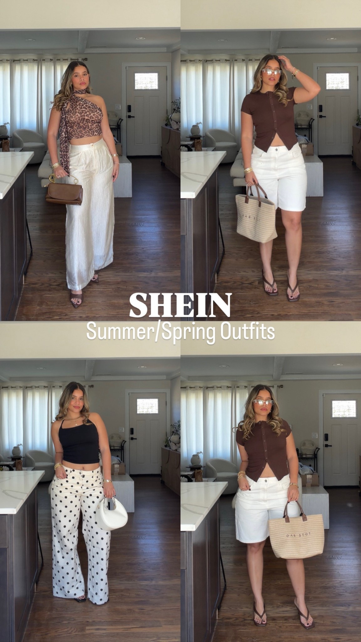Summer | Spring SHEIN outfits 
.
Pants Size: M
Tops: Small 

#LTKMidsize #LTKootd #LTKgrwm