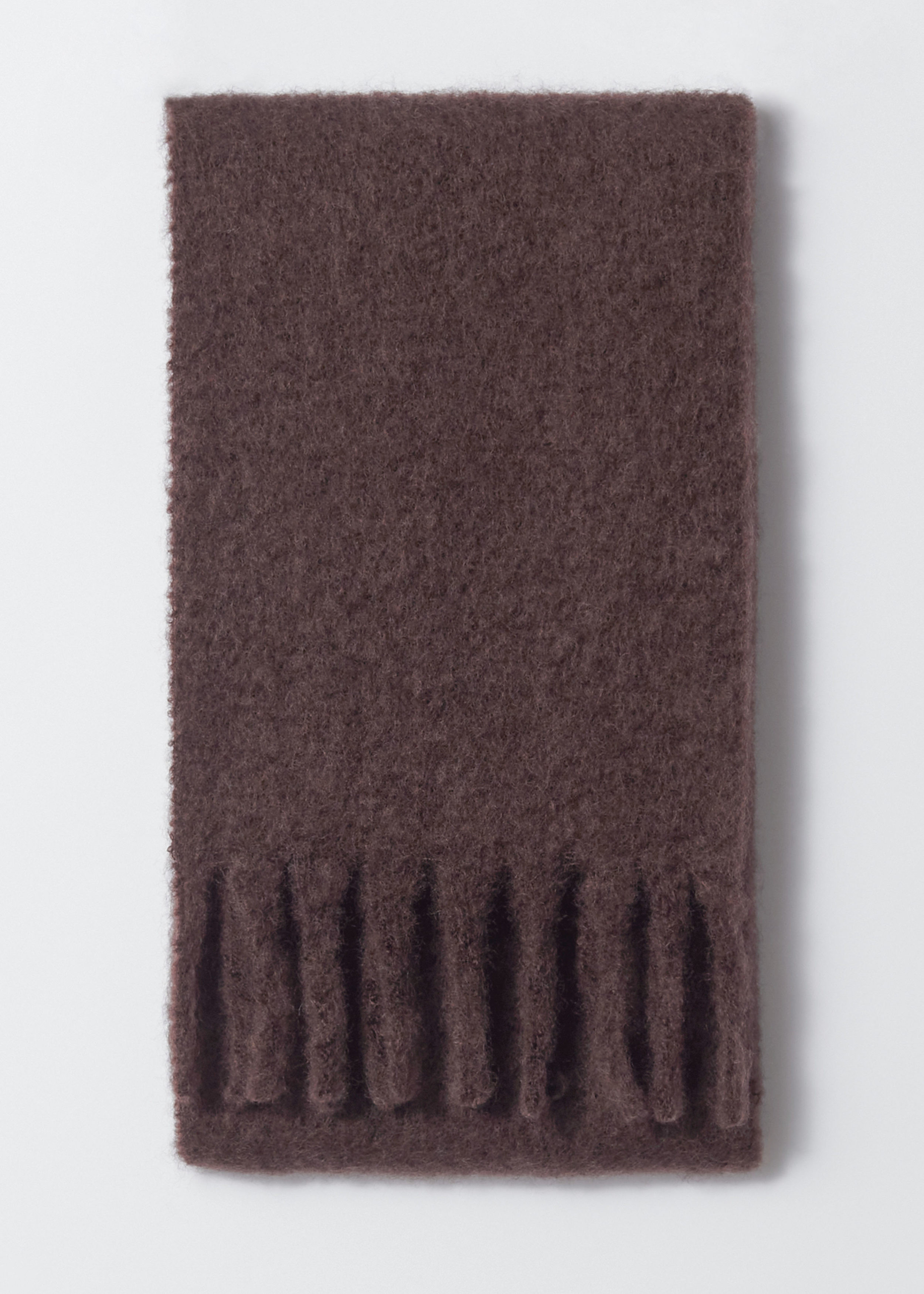 Großer Schal aus Mohairmischung - Braun - & Other Stories AT | & Other Stories EU