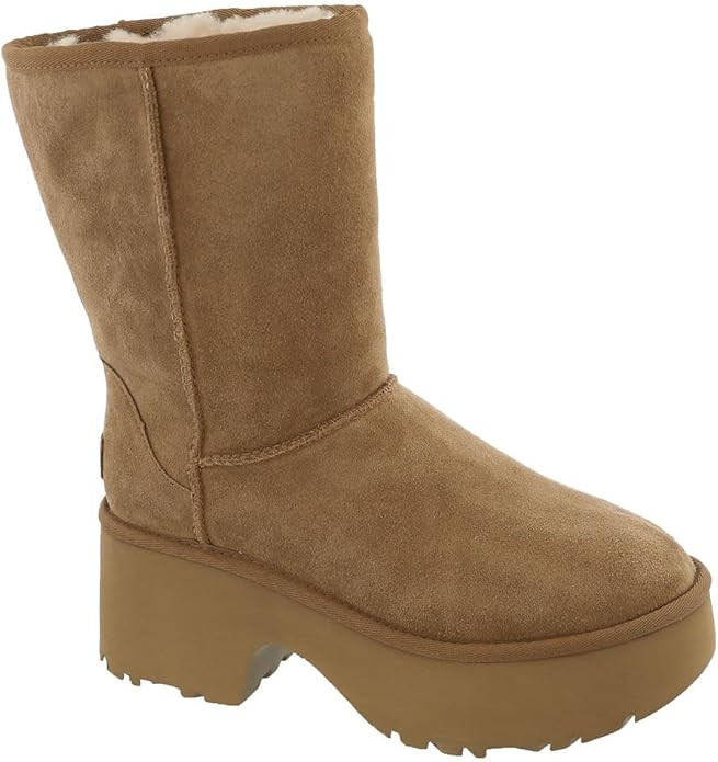 UGG Women's Classic Short New Heights Fashion Boot | Amazon (US)