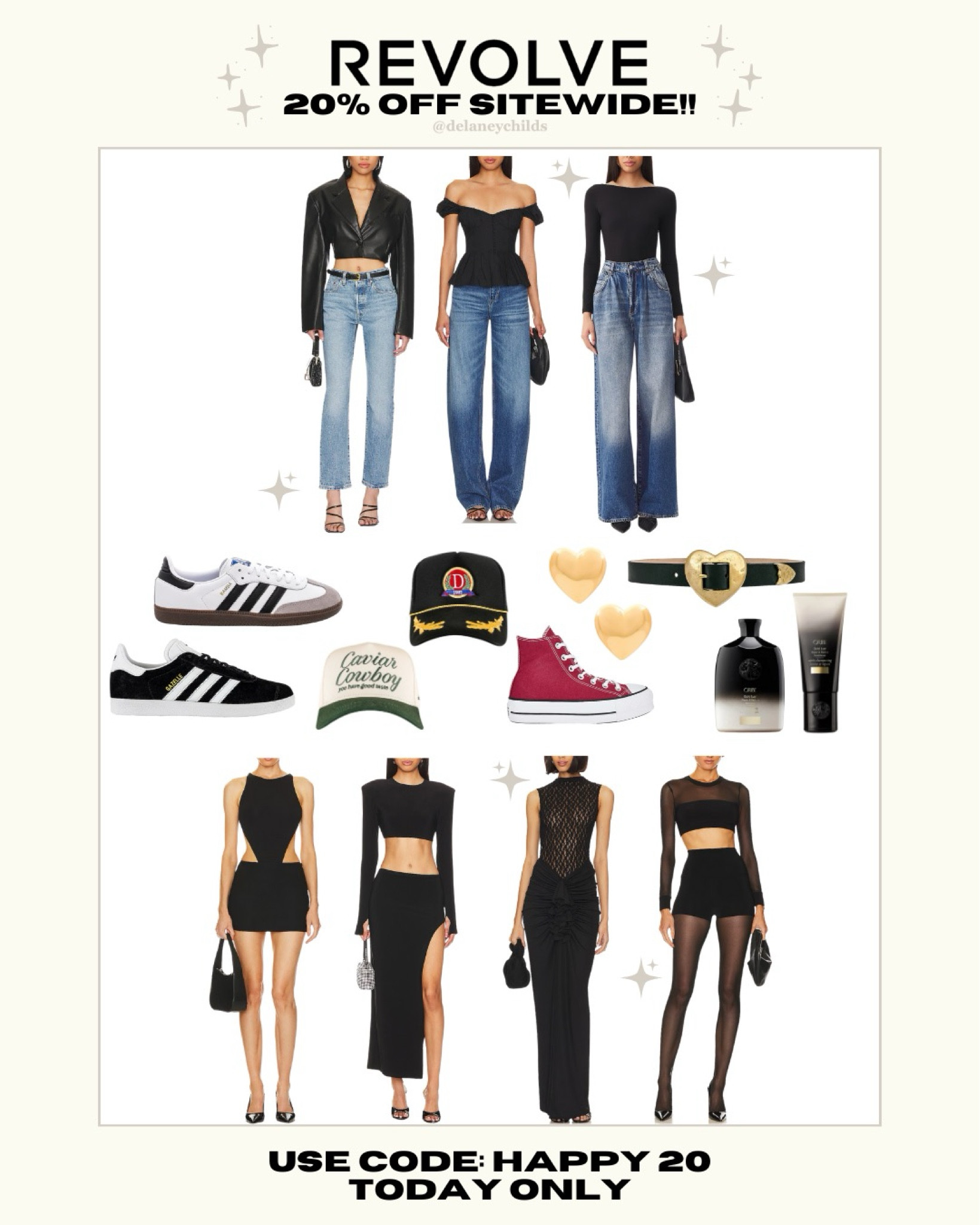 Revolve sale alert!! 20% off site wide today only! Use code: Happy20 🖤

#LTKstyletip #LTKsalealert #LTKfindsunder100