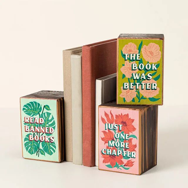 Book Lover's Bookends | UncommonGoods