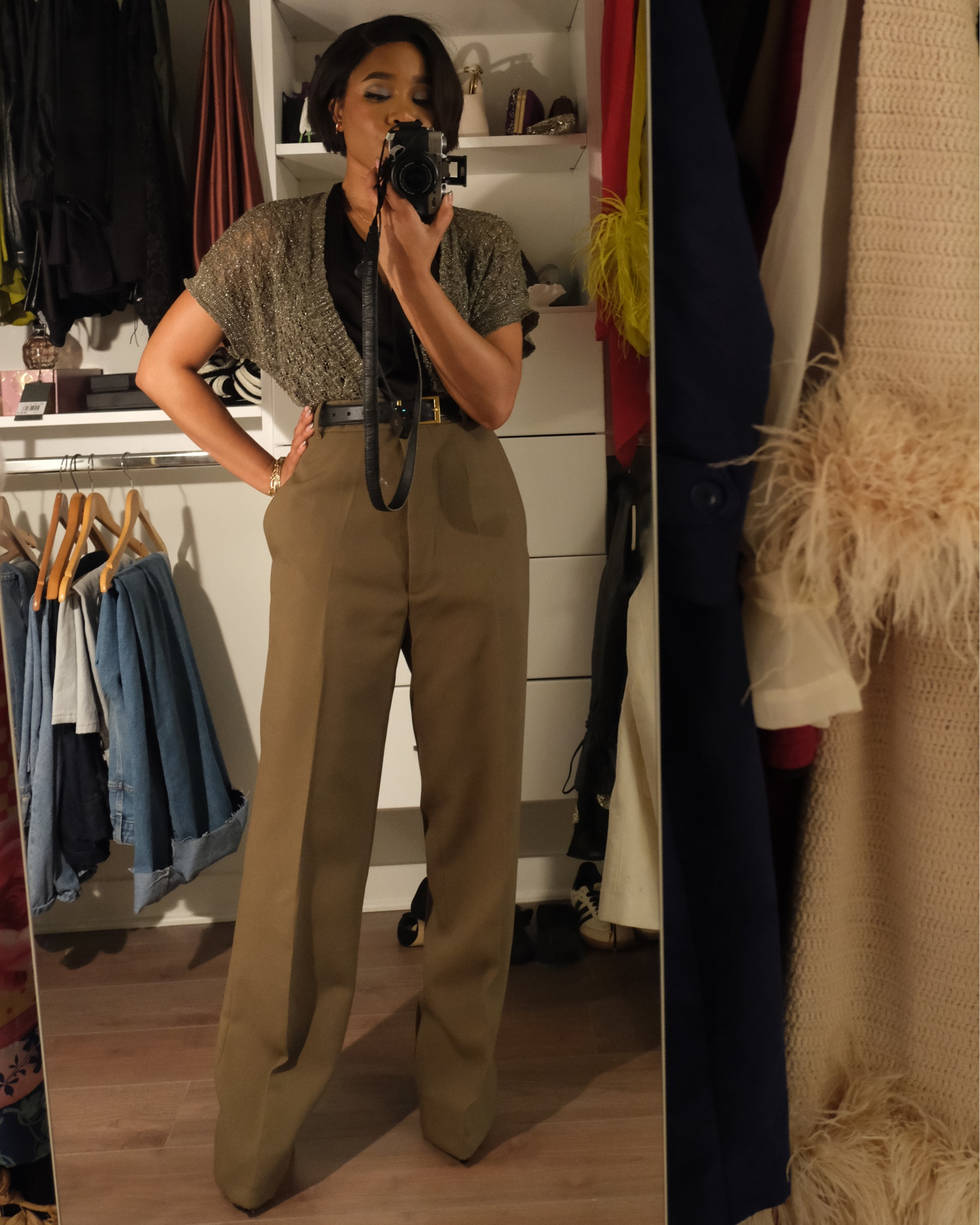 Work Wear Wide-Leg pants 

#LTKootd #LTKgrwm