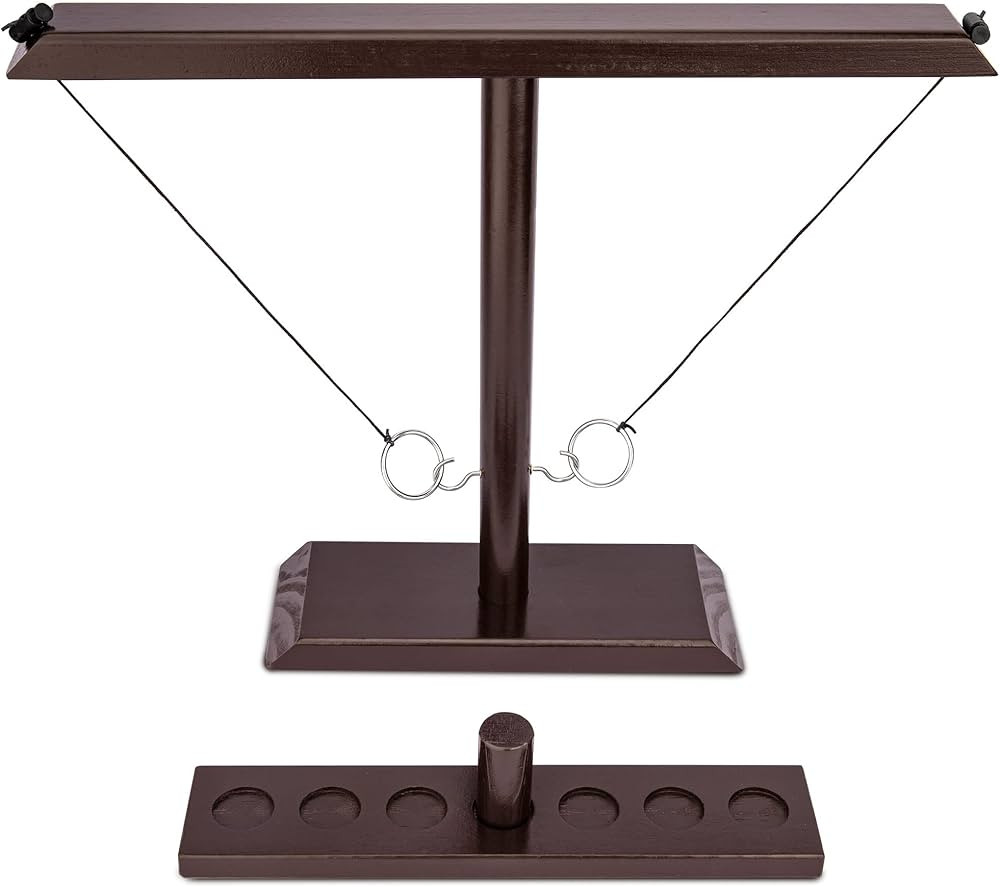 Amazon.com : DreamToyz Ring Toss Game – Hook and Ring Game with Shot Ladder – Easy and Quick ... | Amazon (US)