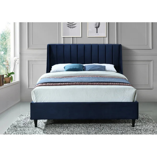 Bernan Upholstered Low Profile Platform Bed | Wayfair Professional