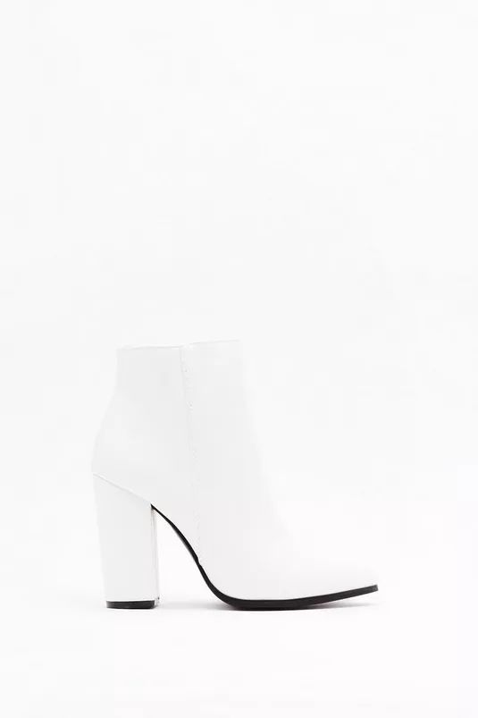 Pointed Toe Heeled Ankle Boots | Nasty Gal (US)