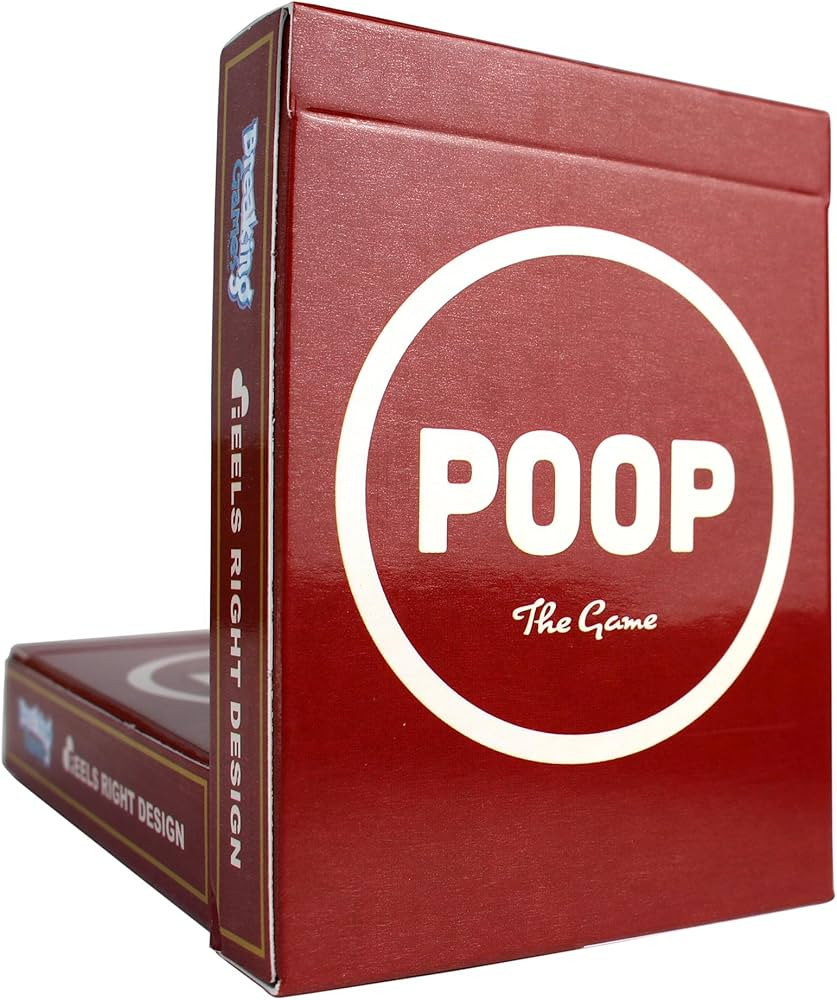 Breaking Games Poop The Game - Hilarious and Family-Friendly Card Game for Kids Ages 6 and Up - P... | Amazon (US)