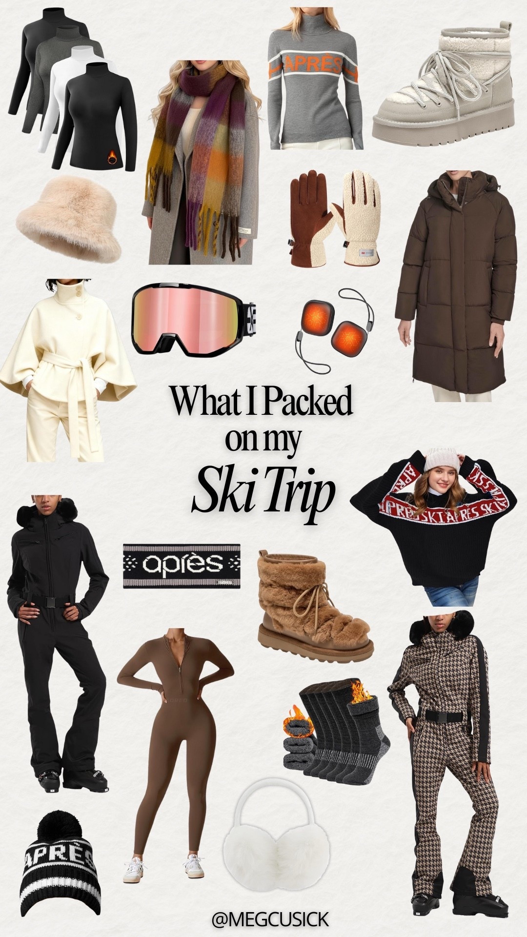 What I packed on my ski trip! 

#LTKSeasonal #LTKootd #LTKFindsUnder100