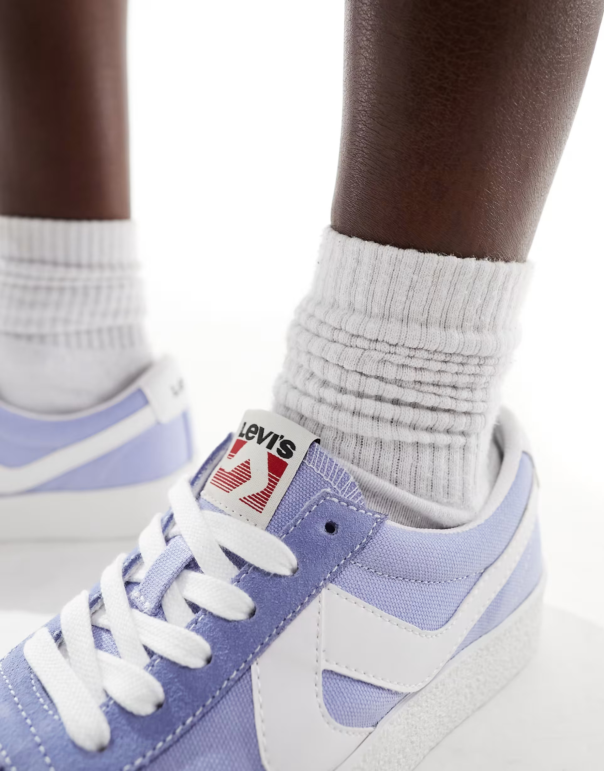 Levi's Sneak trainer in blue suede with logo | ASOS (Global)