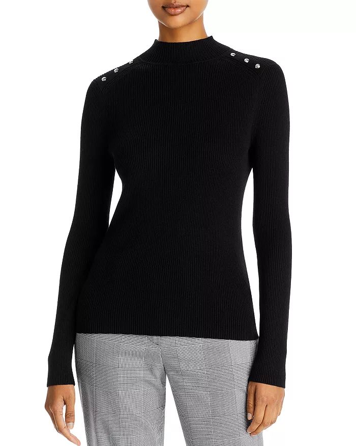 Fortney Button Shoulder Sweater | Bloomingdale's (US)