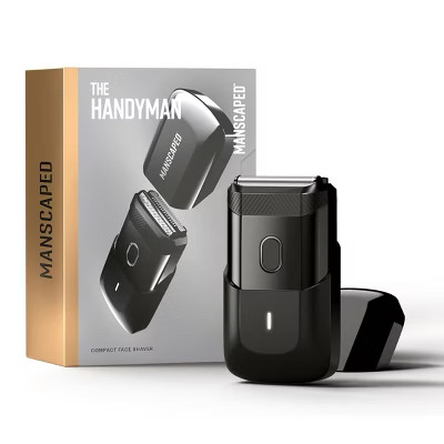 Manscaped The Handyman Compact Face Shaver, Portable SkinSafe Men's Travel Facial Hair Electric R... | Target