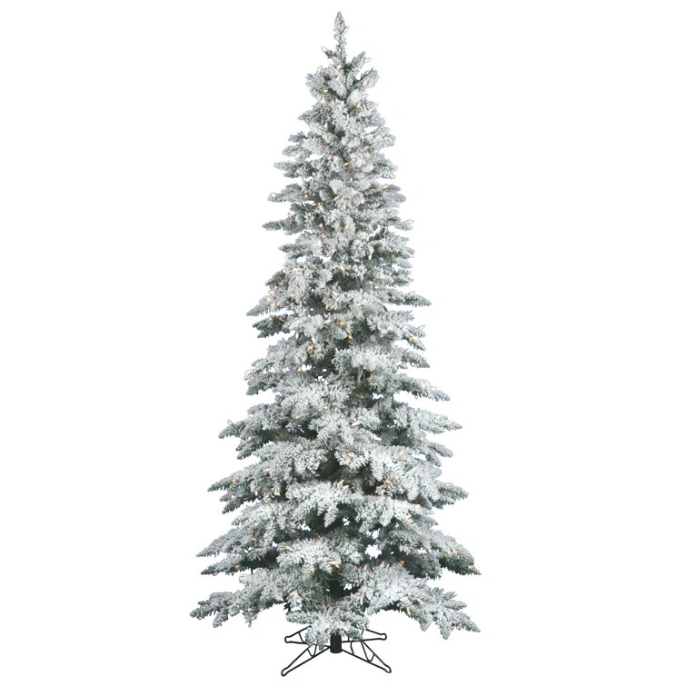 Lighted Artificial Fir Christmas Tree | Wayfair North America
