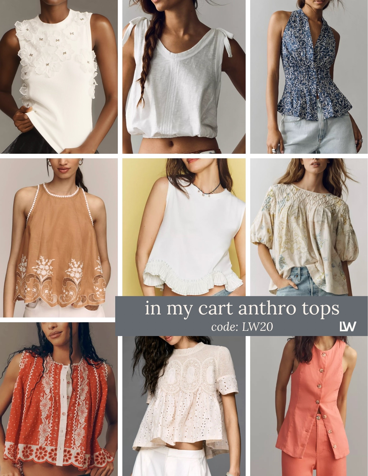 LW20 for 20% off!!
