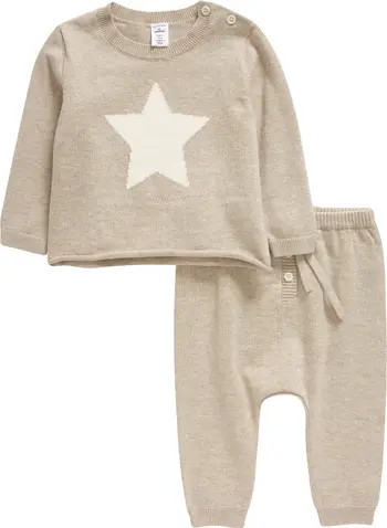 Star Intarsia Pullover & Pants Set | Nordstrom