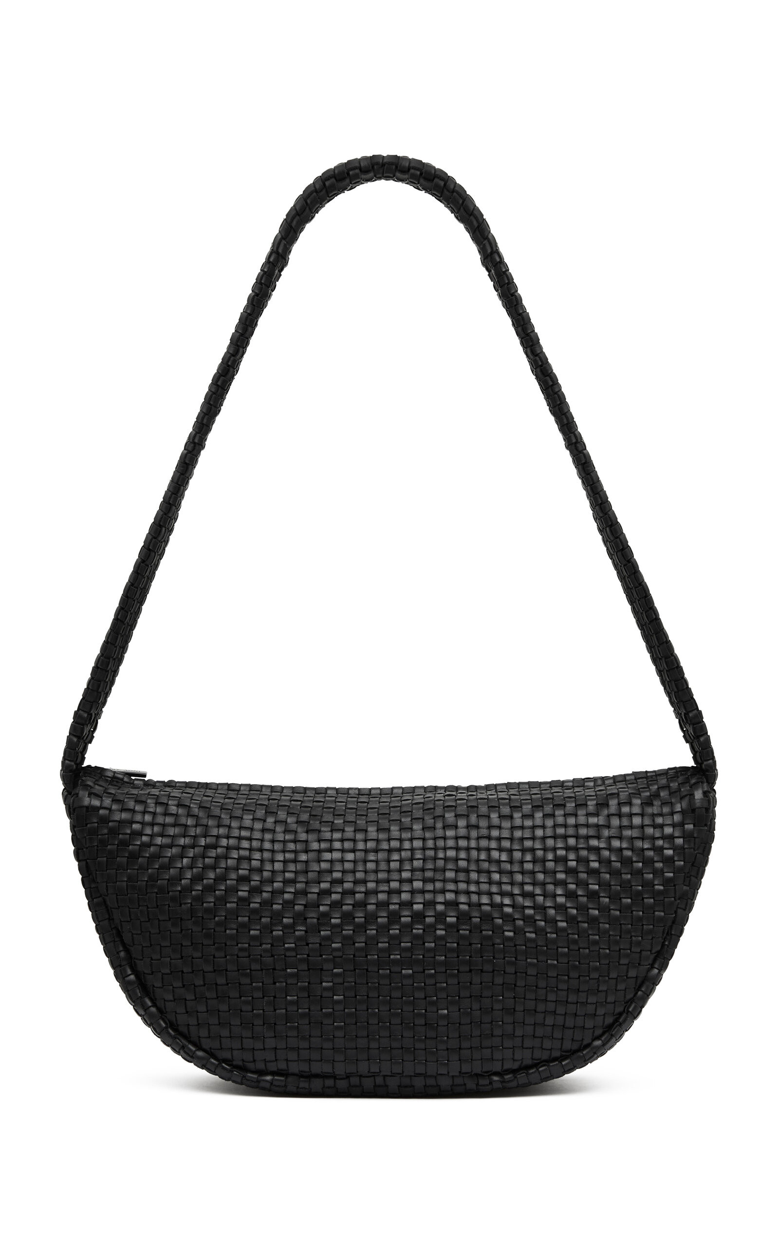 Crescent Woven Leather Bag | Moda Operandi (Global)
