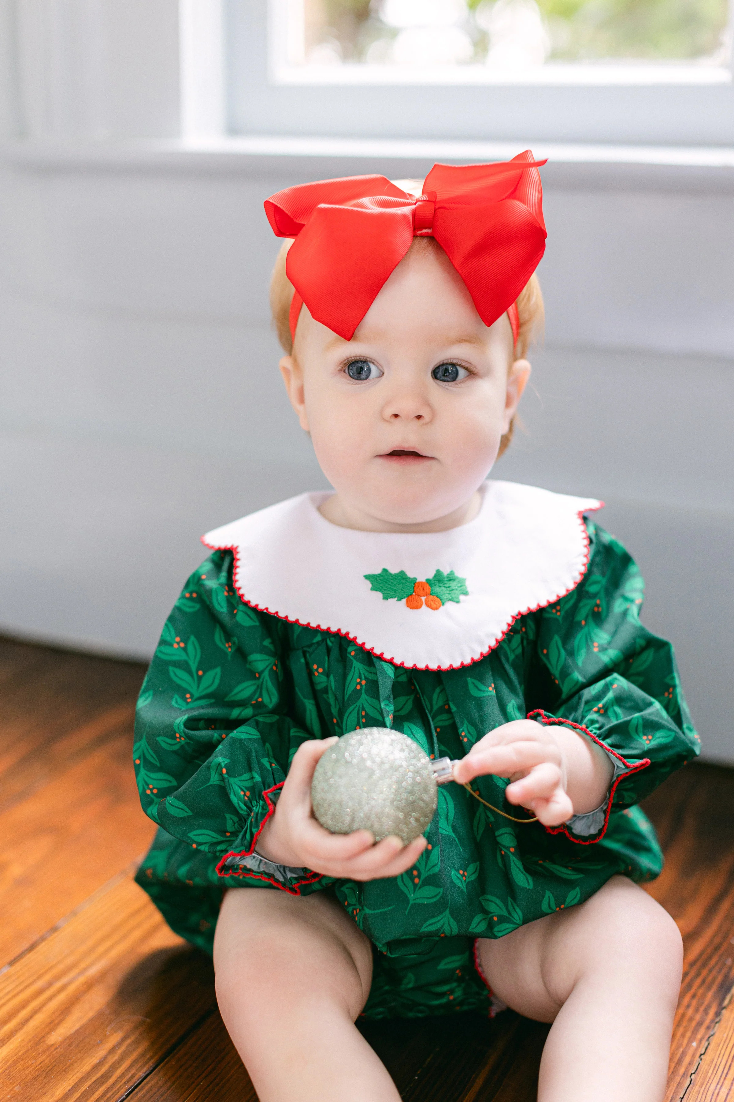 Collared Holly Bubble | Poppy Kids Co