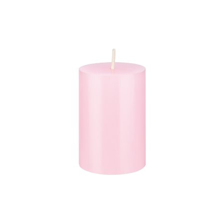 Mega Candles 1 pc Unscented Pink Round Pillar Candle Hand Poured Premium Wax Candles 2 Inch x 3 Inch | Walmart (US)