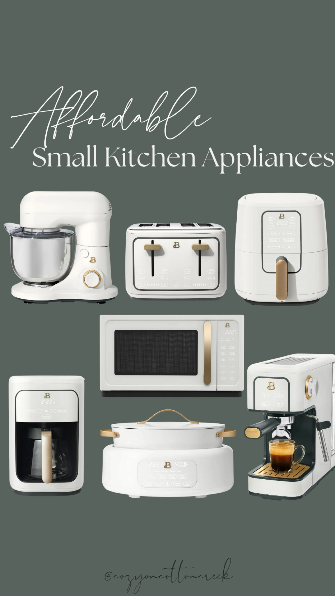 White small kitchen appliances
Walmart home
Beautiful by drew Barrymore 

#LTKSaleAlert #LTKHome
