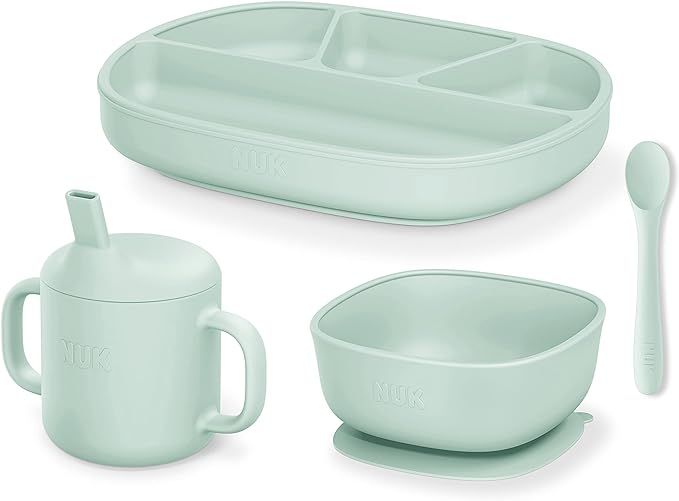 NUK Silicone Baby Tableware Bundle | Amazon (US)