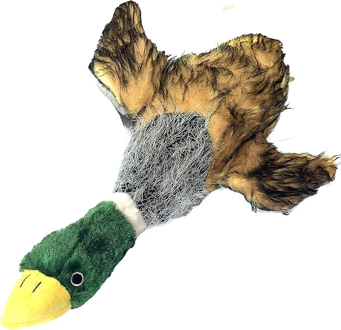 LUKACY Large Duck Dog Toys, Dog Squeaky Toys，Mallard Dog Toy，Dquacking Bird，Bird Dog Chew T... | Amazon (US)