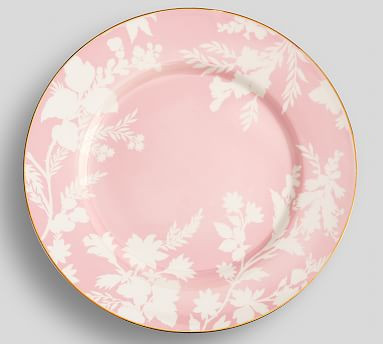 Monique Lhuillier Rose Bouquet Salad Plate, Set of 4 | Pottery Barn (US)