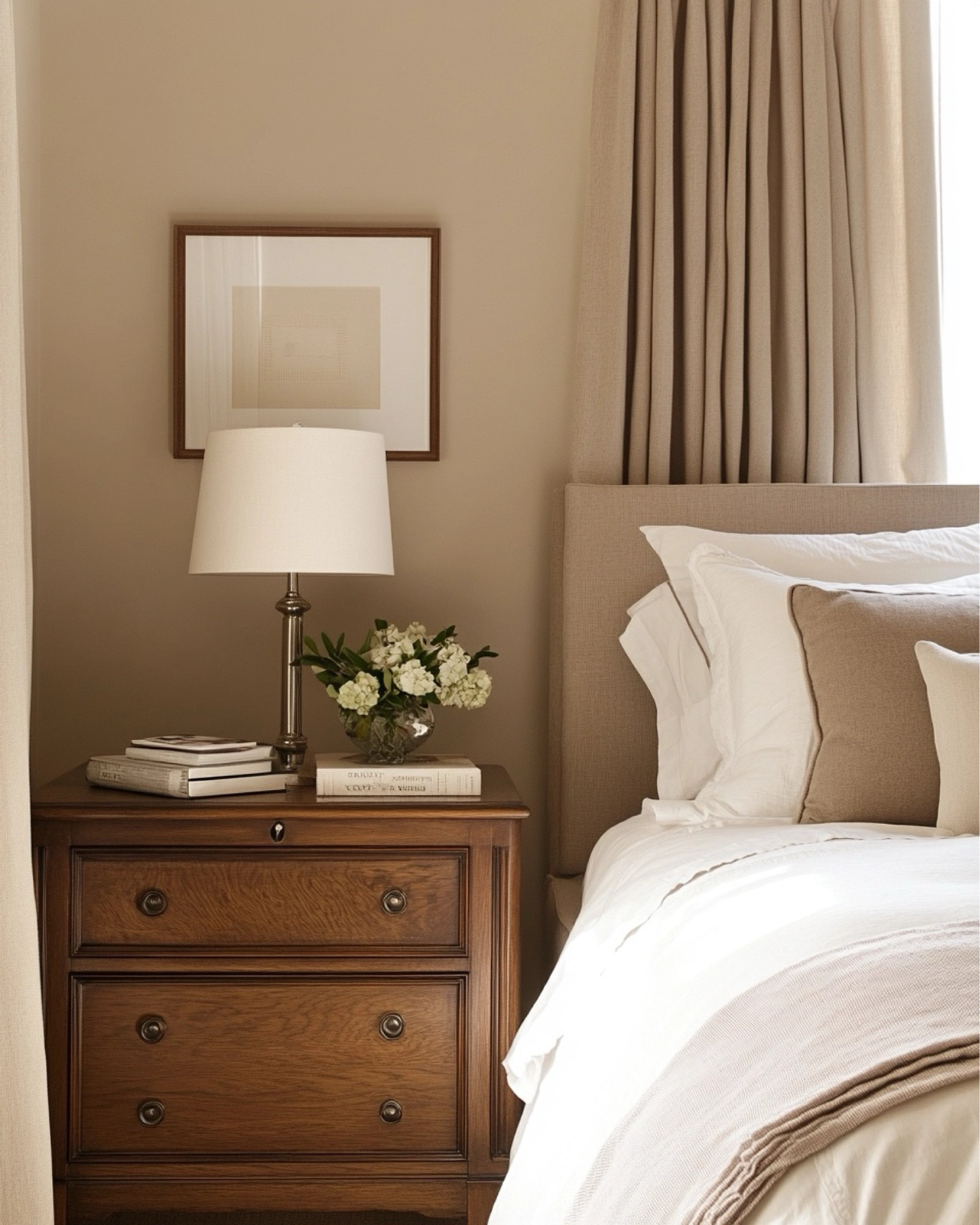 Nothing beats a classic & timeless guest bedroom with a simple bedside table lamp  

#LTKHome
