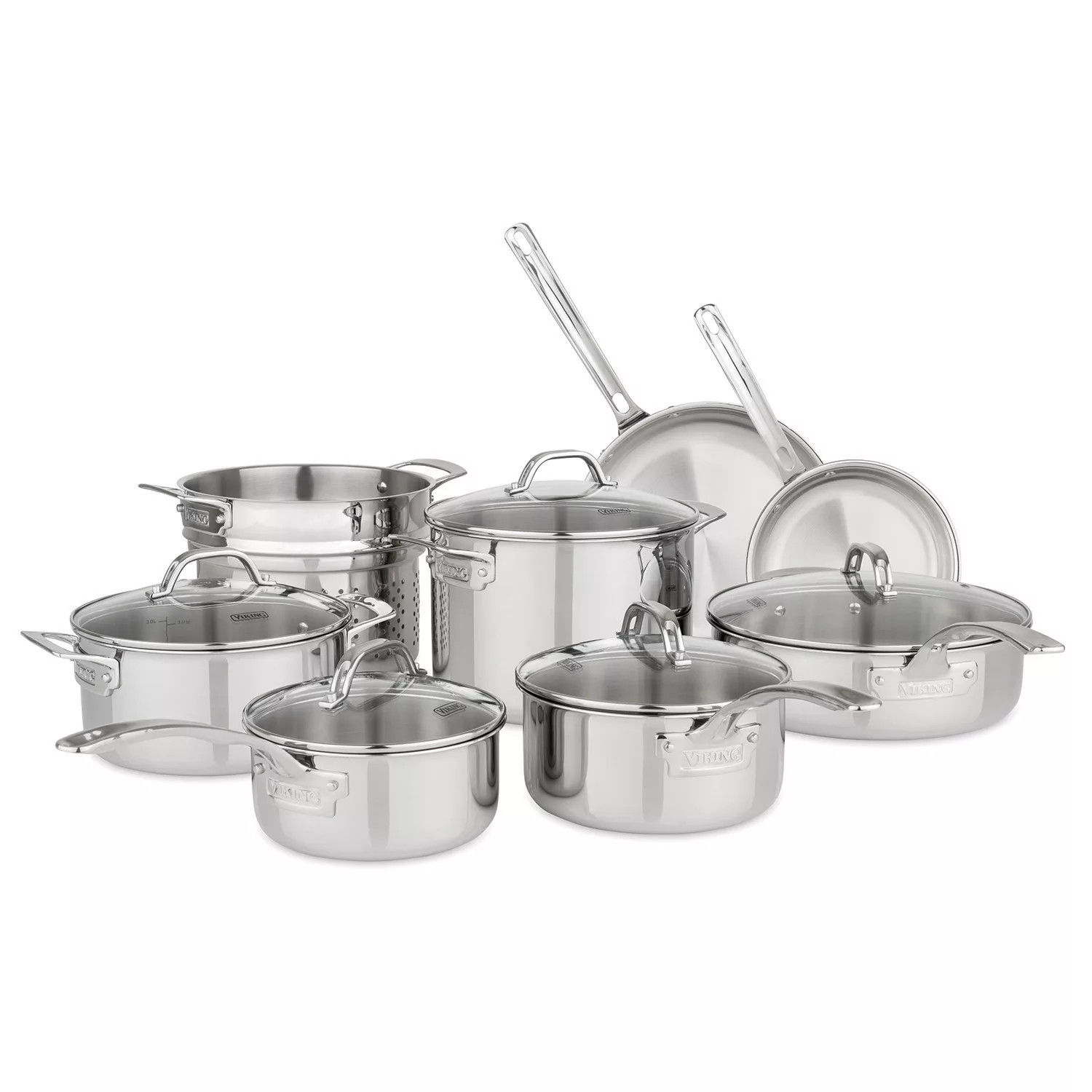 Viking 13-Piece Tri-Ply Cookware Set | Sam's Club
