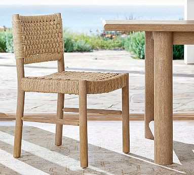 Bolinas Woven Dining Chair | Pottery Barn (US)