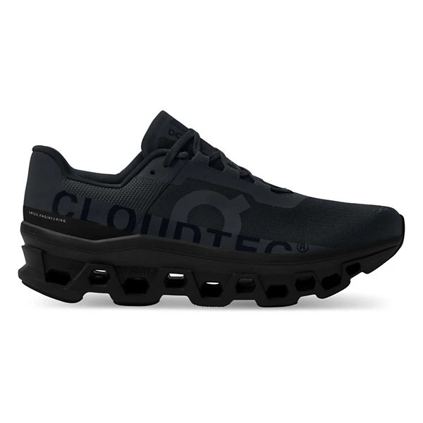 Men's On Cloudmonster Running Shoes 8 Regular Black | Scheels